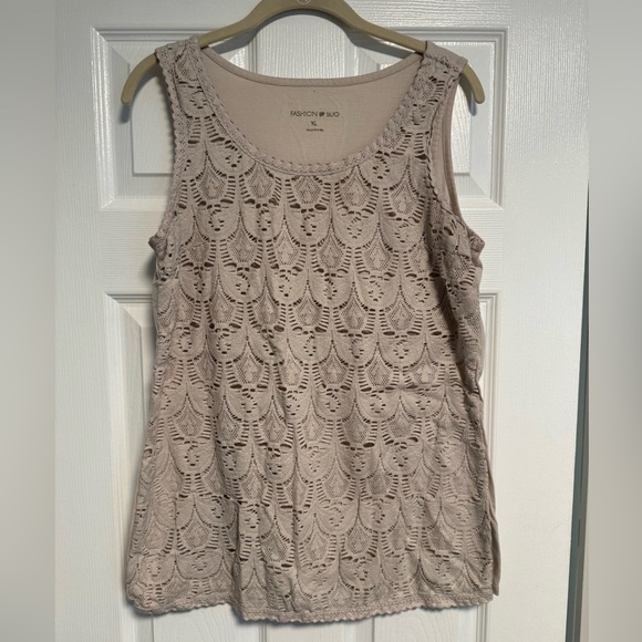đź’™Fashion Bug crochet Tank top XL - Picture 3 of 7